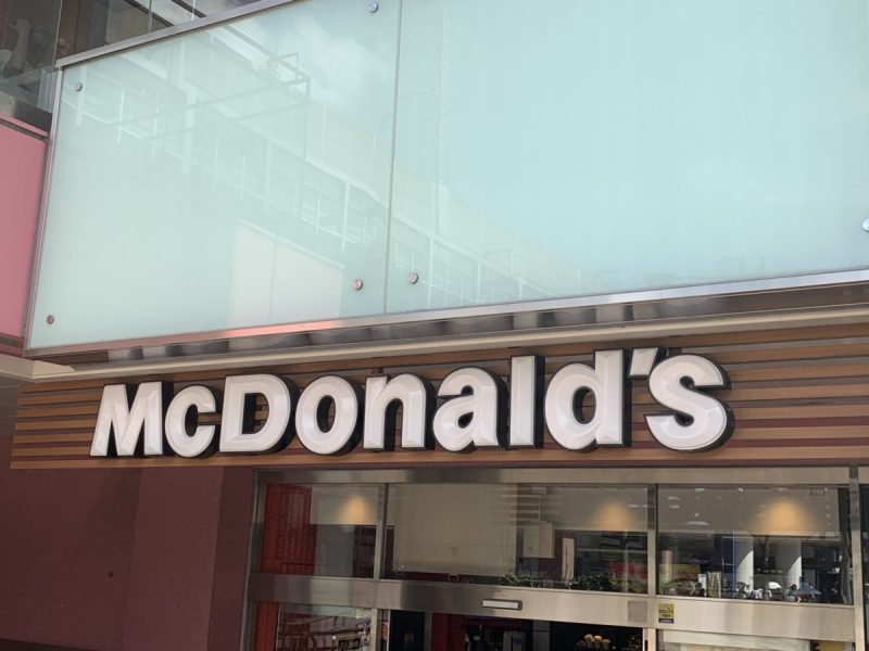マクドナルドの外観