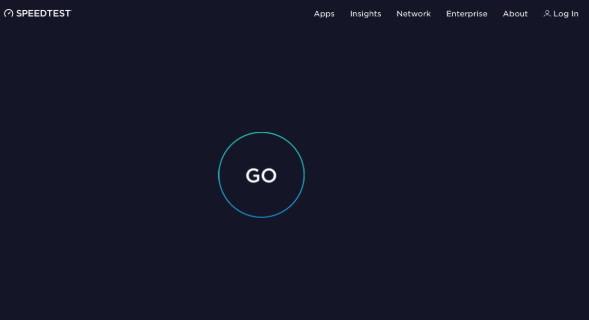 speedtestの光回線速度計測画面