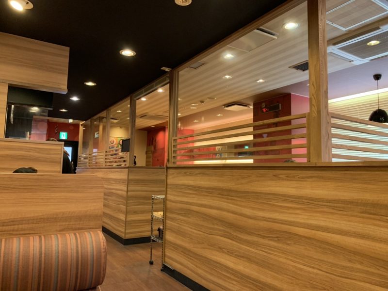 ガスト店内の様子