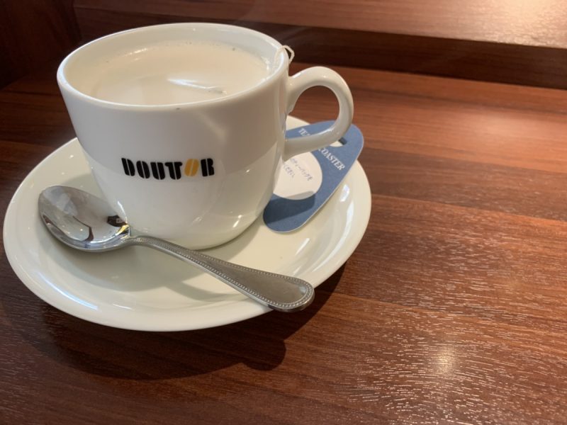ドトールコーヒーのミルクティー