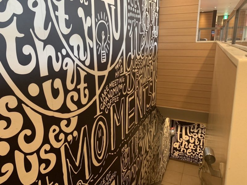 マクドナルド店内の様子