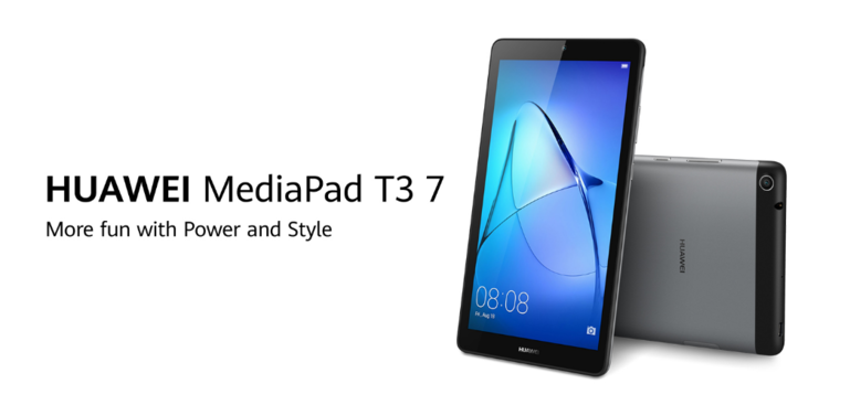 セット対象のタブレットは『HUAWEI MediaPad T3 7』